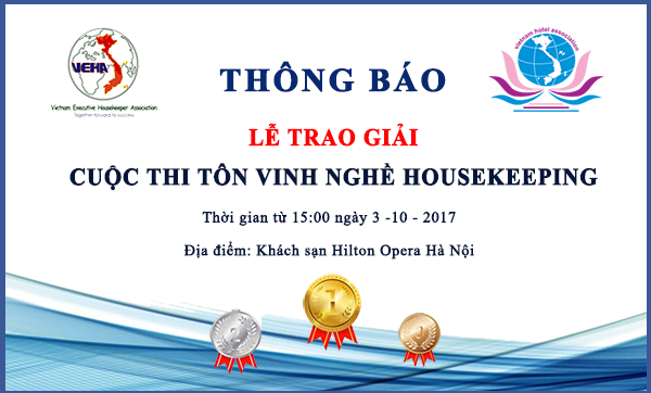 Lễ trao giải cuộc thi Tôn vinh Nghề Housekeeping